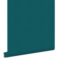TAPETE Leinen-Optik 53 cm x 10.05 m - Blau, Papier (53/1000cm) - ESTAhome
