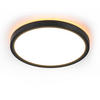 LED-DECKENLEUCHTE Maki 22/22/2.6 cm - Schwarz, Kunststoff (22/22/2.6cm) - Nettlife