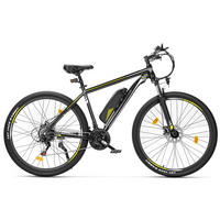 E-BIKE Touroll U1 29 – 250W Motor (45Nm), 468Wh Akku (65km), Shimano 21-Gang, 80mm Federgabel, 29" CST Reifen - Graphitfarben, Metall (110cm)