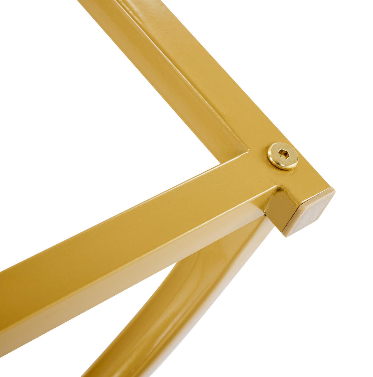 JÍDELNÍ souprava 80 cm bílá z MDF a kovu se 4 židlemi - bílá, kompozitní dřevo (80/75/80cm) - OKWISH