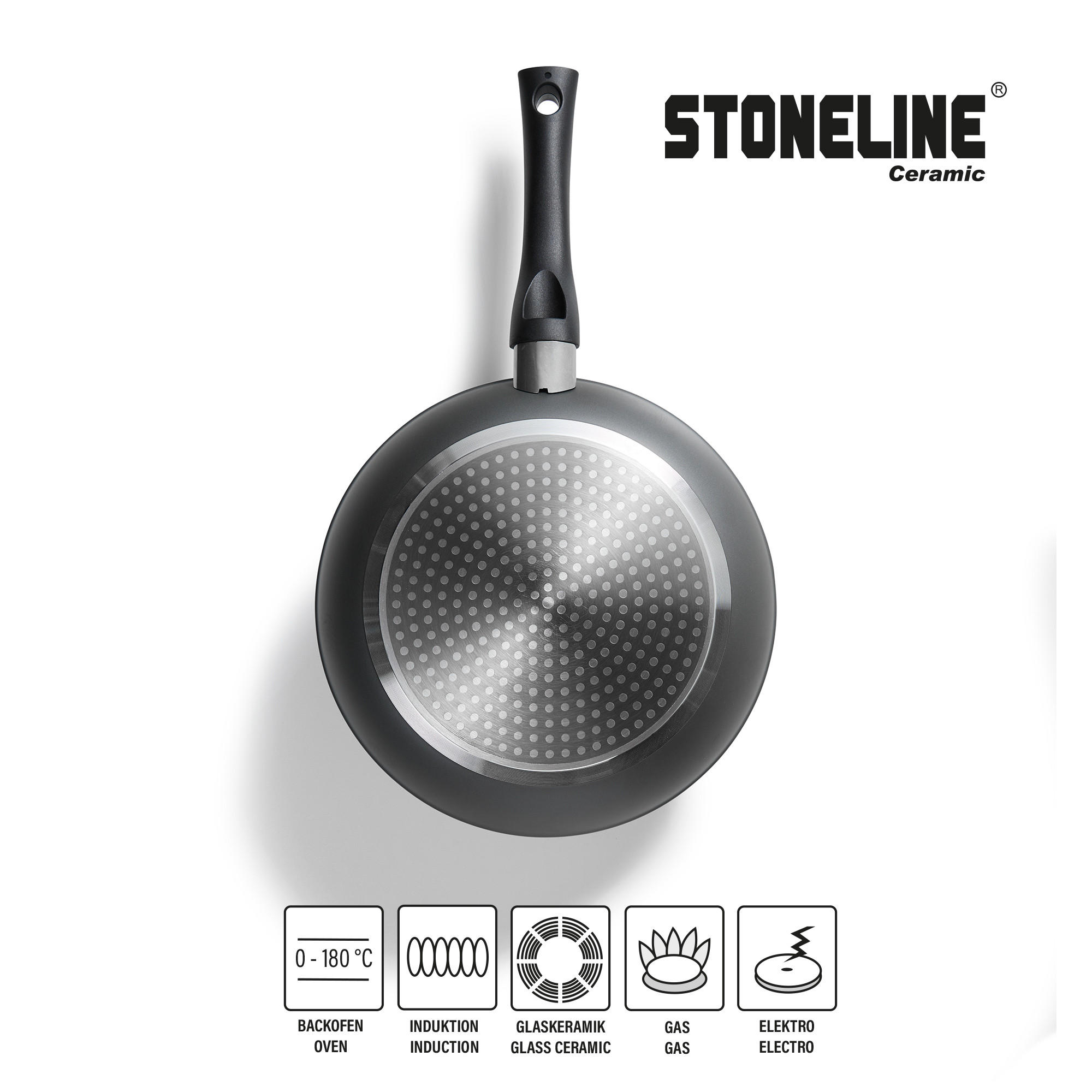 KOCHGESCHIRR SET 16-TEILIG - Grau, Metall - Stoneline