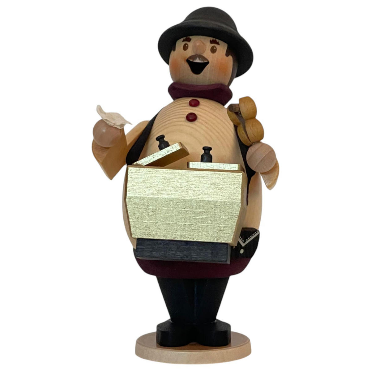 RAUCHMANN Max als Bockwurstverkäufer 16 cm - Multicolor, Holz (10/16/10cm)