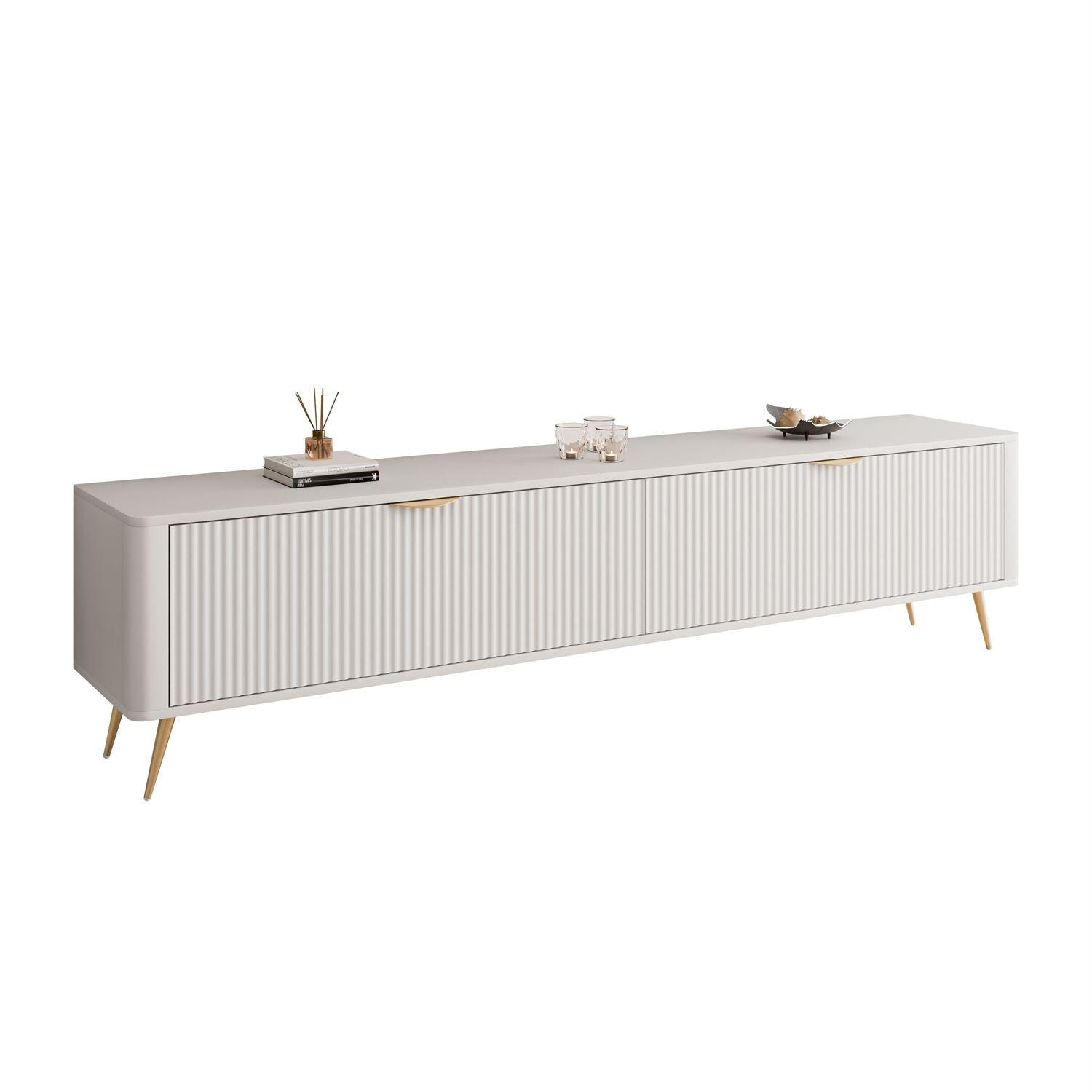 Lookway Tv-Schrank Beige 200x51x38 cm