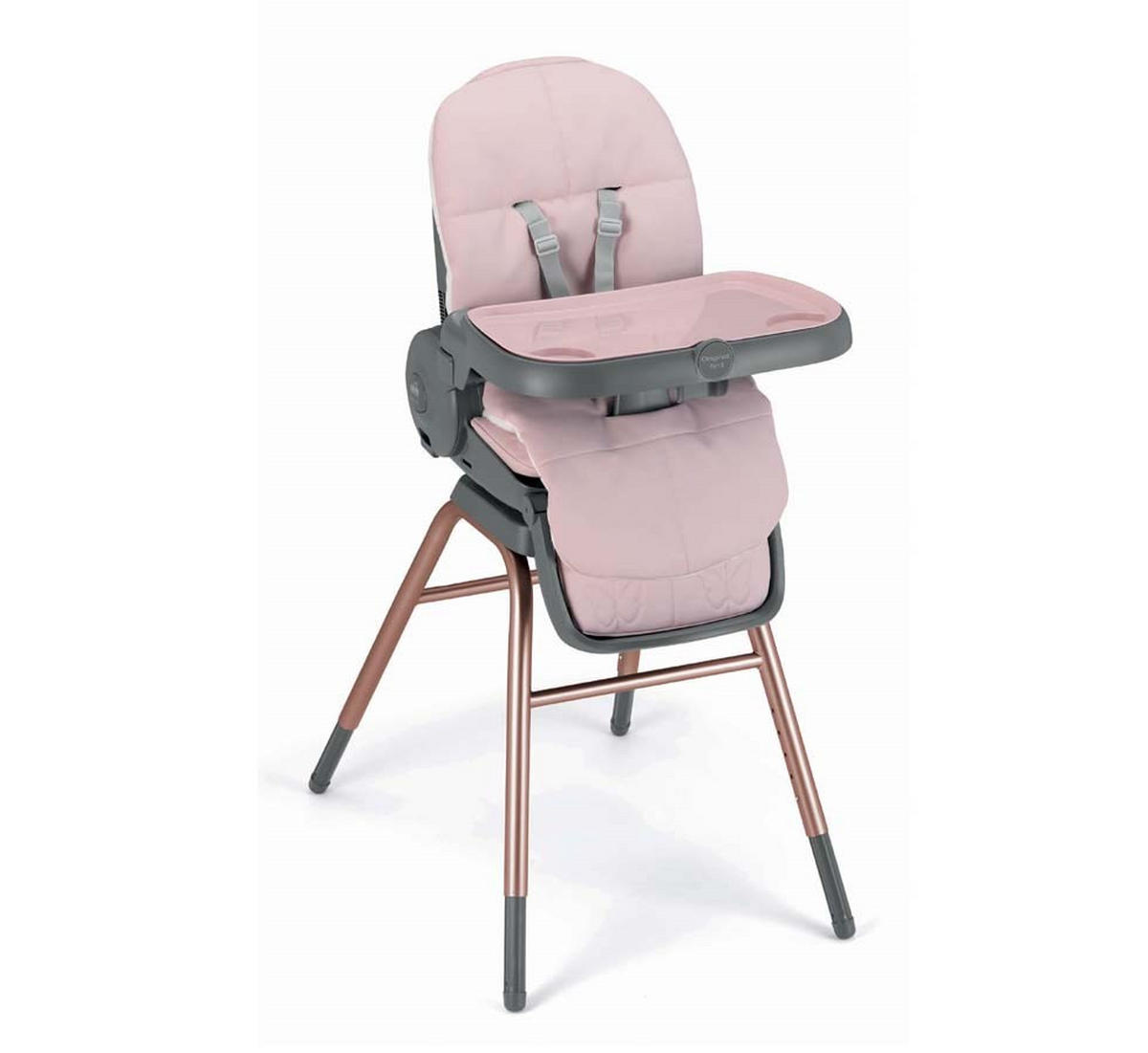 KINDER-HOCHSTUHL Original 4-in-1 mitwachsend - Rosa, Kunststoff (47/100/74cm) - Cam il Mondo del Bambino S.p.A.