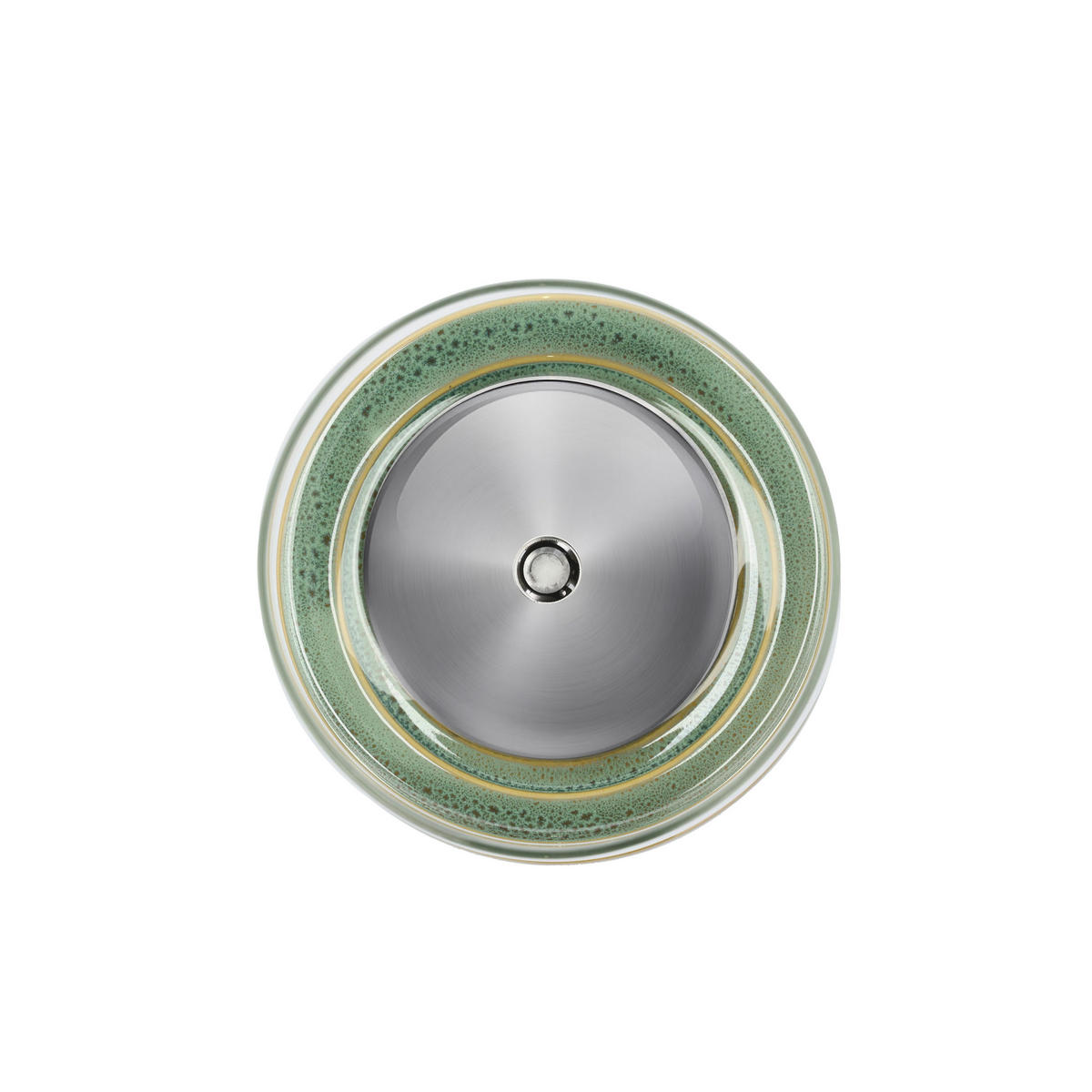 ÖLLAMPE Gastro D15 x 26 cm Grün Steingut/Stahl/Glas - Grün, Keramik (17/29.5/17cm) - Bitz