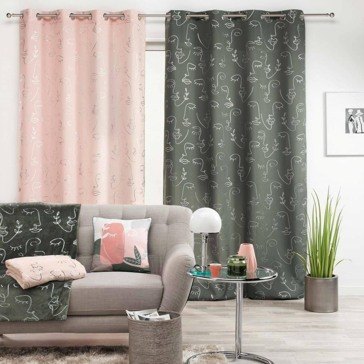 ZIERKISSEN Arty Line 40/40 cm - Rosa, Textil (40/40cm) - Douceur d´intérieur