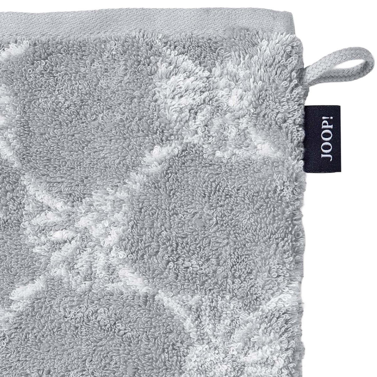 WASCHLAPPEN Unisex Doubleface Silber 3er Pack Baumwolle - Grau, Textil (25/35cm) - Joop!