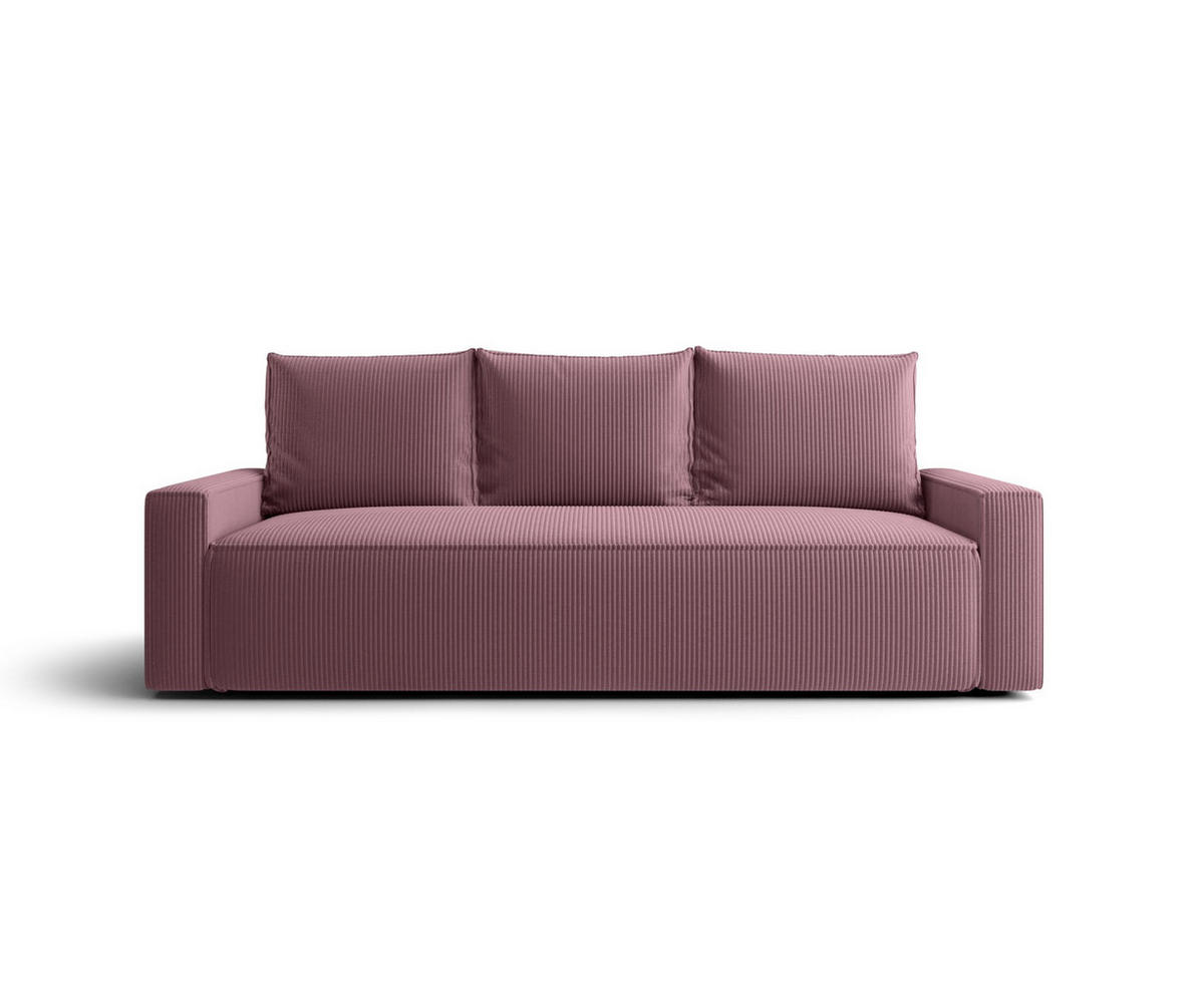 SOFA mit Schlaffunktion SAVIO Poso 130 - Flieder, Textil (232/90/90cm) - Bedante