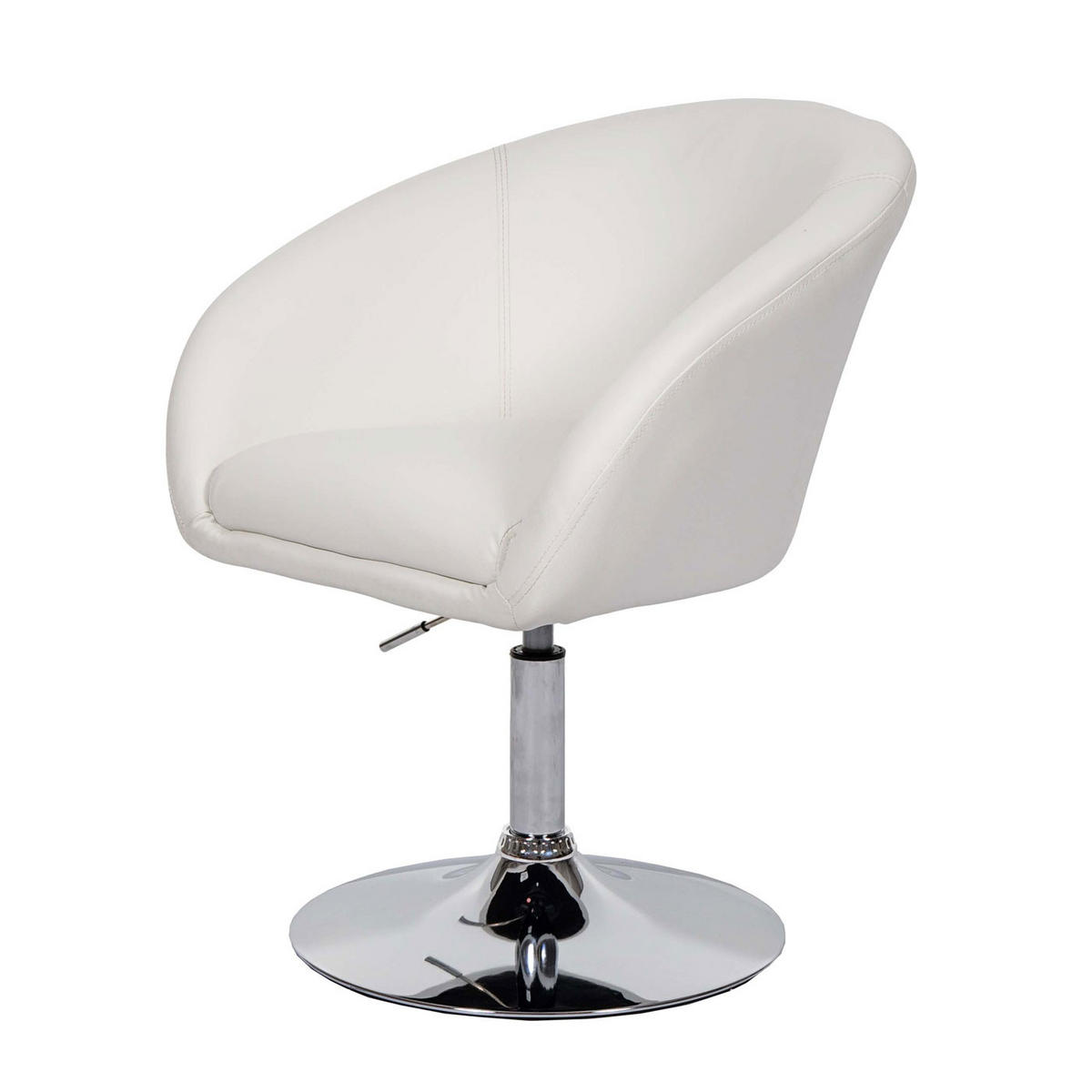 ESSZIMMERSTUHL Weiß 6er-Set - Weiß, Textil (59/90/60cm) - MCW