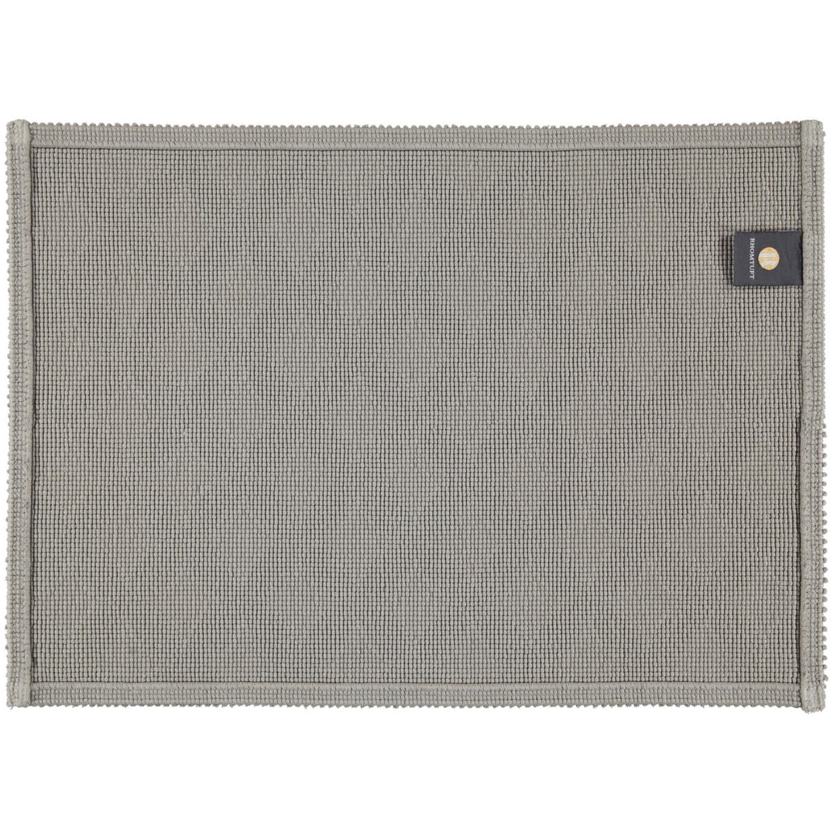 BADEMATTEN SEASIDE KIESEL - 85 - Grau, Textil (50/70cm) - Rhomtuft