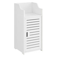 BADEZIMMERSCHRANK Svanvik - Weiß, Kunststoff (32/72/32cm) - [en.casa]
