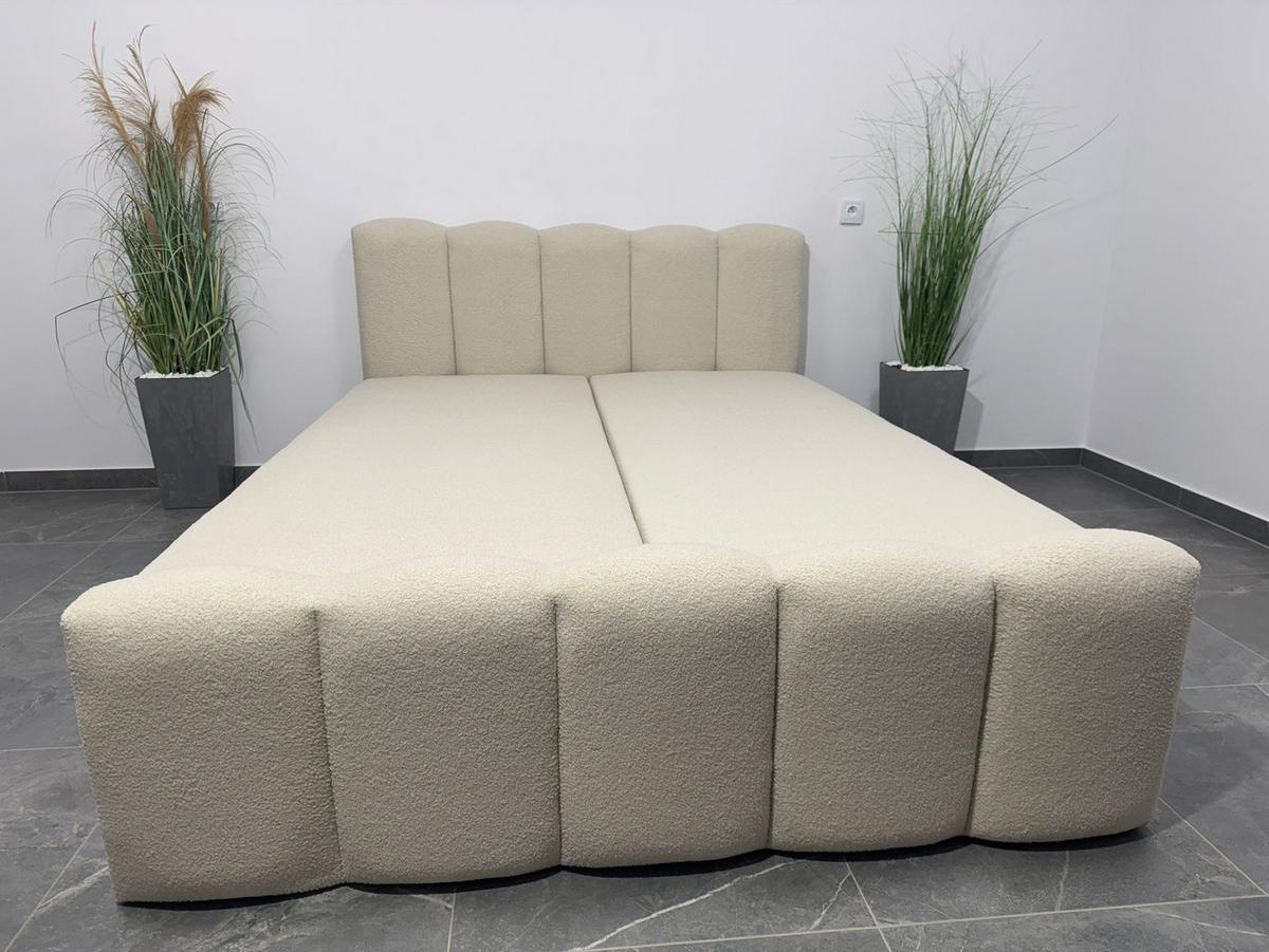 BOXBETT Quelle Beige 200x200 cm - Beige, Textil (200/200cm) - B&B Home