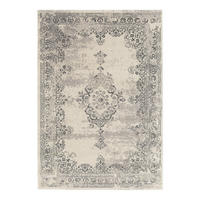 DESIGN Teppich im Vintage Stil Grau - Grau, Textil (120/170cm) - AFK Living