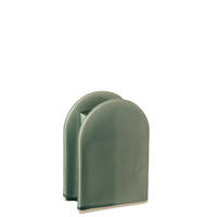 VASE BART Grün - Grün, Keramik (24.5cm) - J-Line
