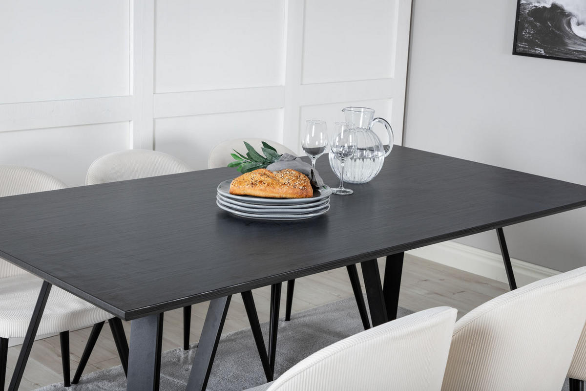 TISCHGRUPPE Beige - Beige, Holzwerkstoff (90/75/180cm) - ebuy24