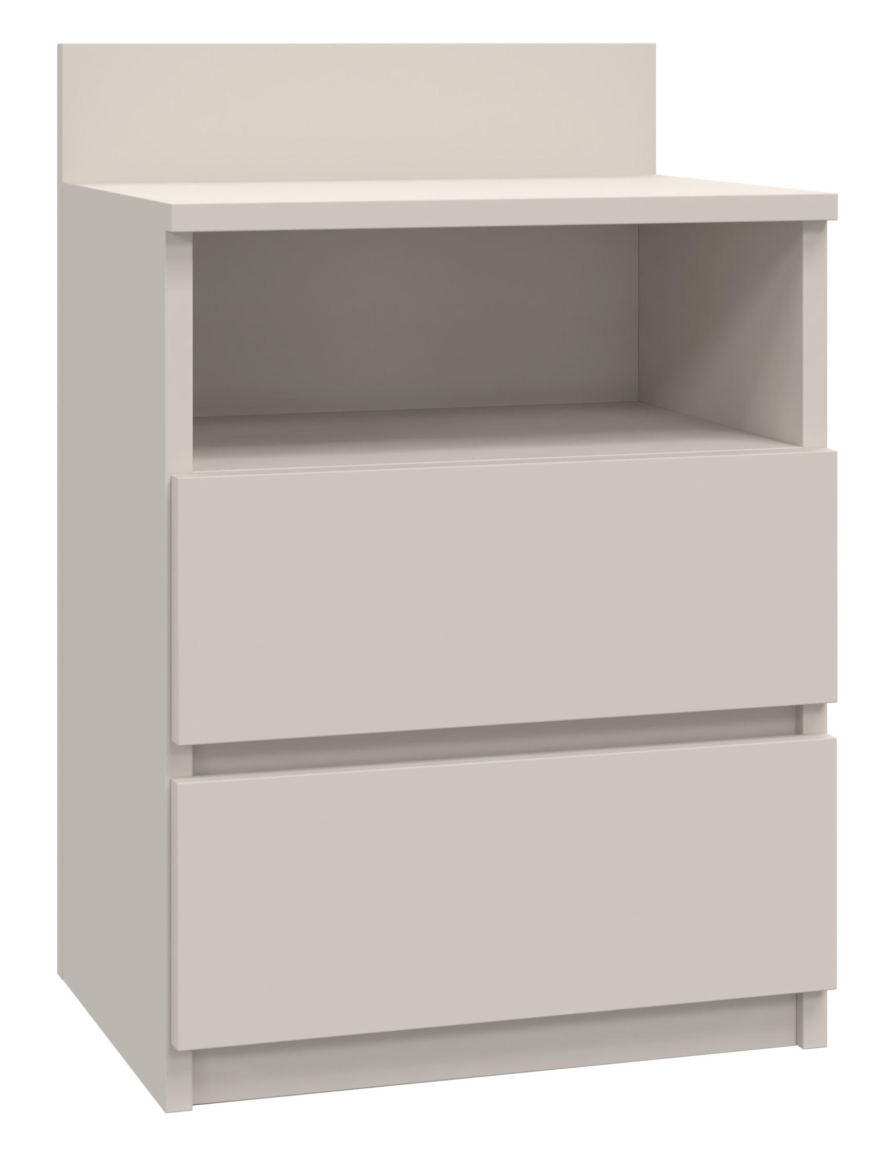 NACHTTISCH MALWA M1 KASCHMIR BEIGE - Kaschmir, Holzwerkstoff (40/59/32cm) - CDF