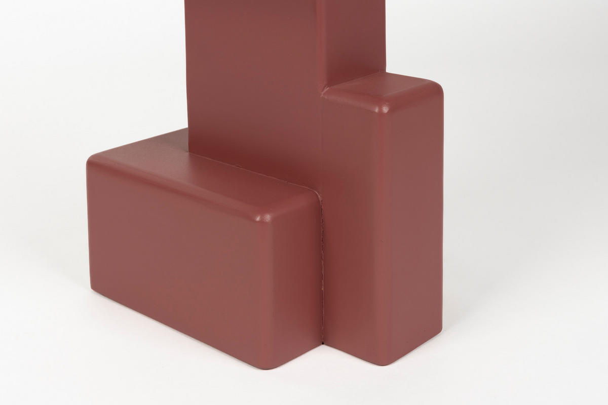 BEISTELLTISCH Blast - Rot - 35/35/50 cm - Rot, Holz (35/35/50cm)