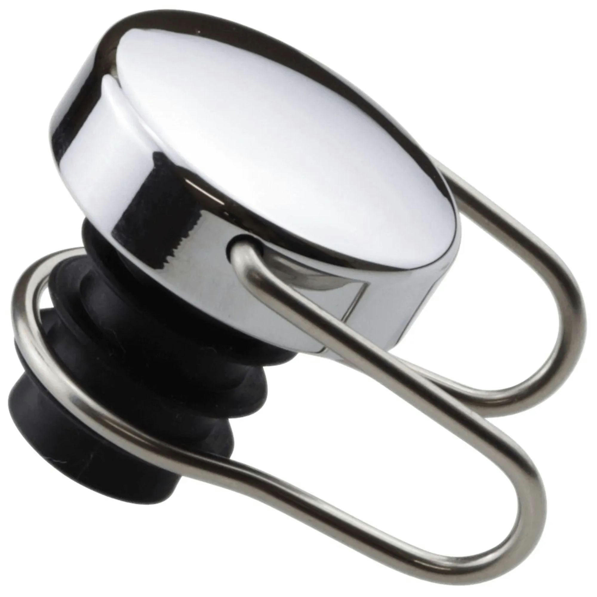 FLASCHENVERSCHLUSS Tip Top Seal, wiederverschließbar, für Wein & Bier, Silber - Silberfarben, Metall (8/8/8cm) - ich-zapfe