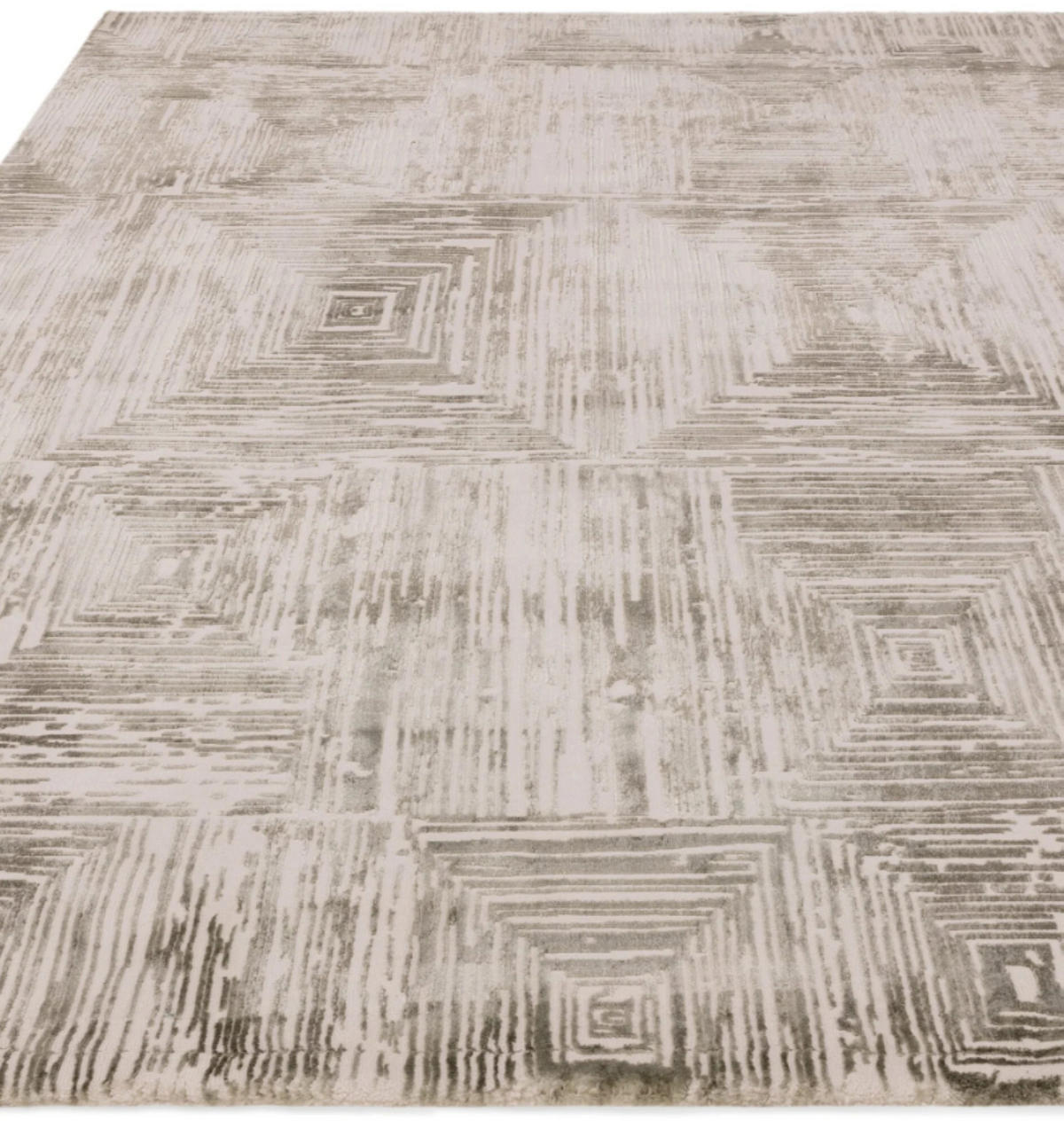 TEPPICH modern Wohn-/Schlafzimmer ZUKA SKETCH Grün 120 x 170 cm - Grün, Textil (120/170cm) - Novatrend