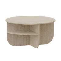 COUCHTISCH Reykhon 80/80/41 cm - Beige, Holzwerkstoff (80/80/41cm) - [en.casa]
