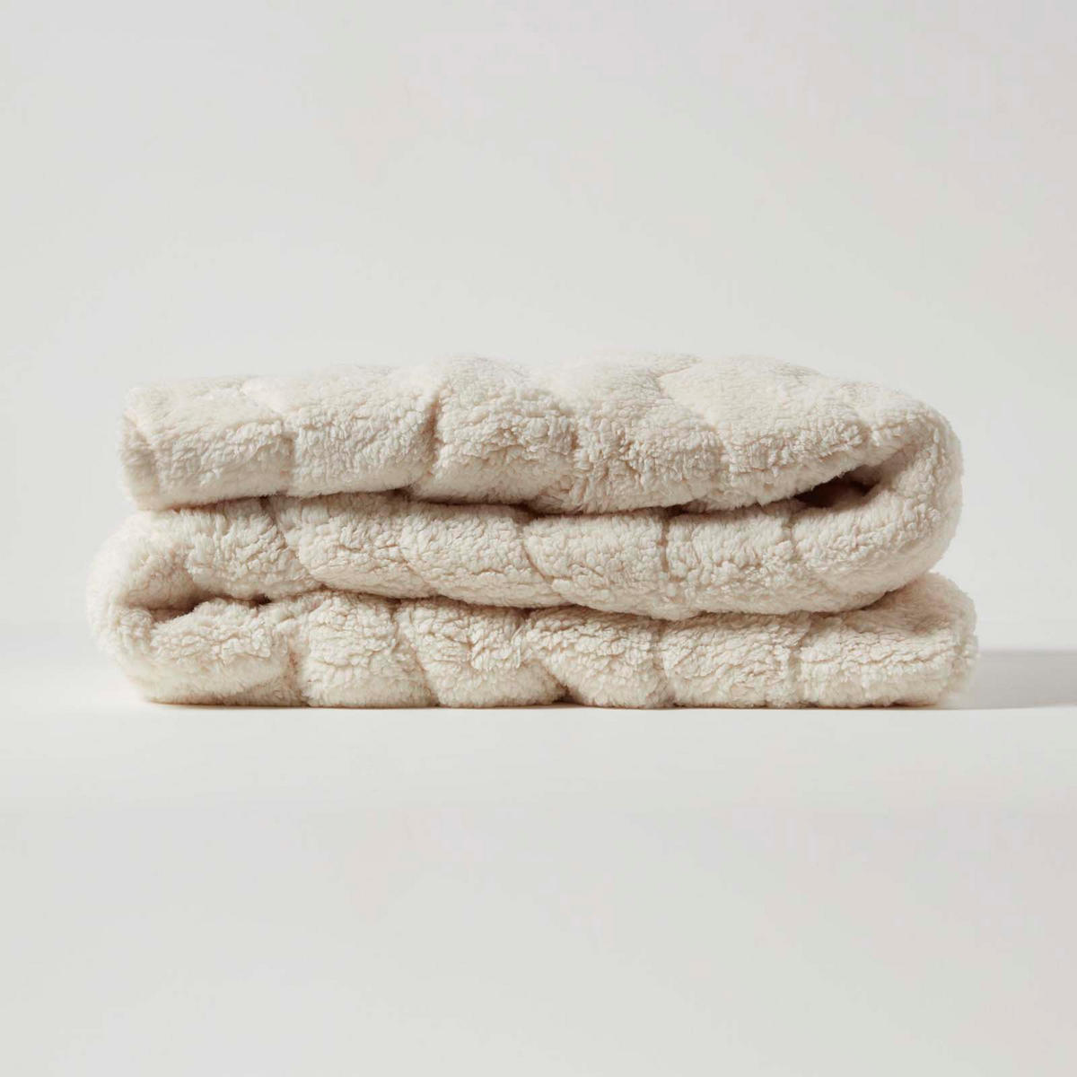 FLEECE-MATRATZENTOPPER 160/200 cm, weich & wärmend - Weiß, Textil (160/200cm) - Homescapes