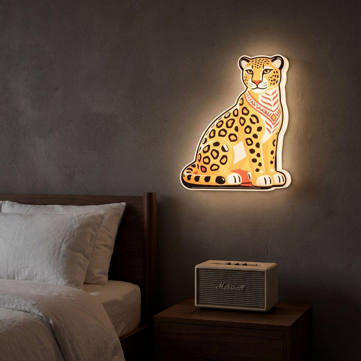 LED-WANDLEUCHTE 21/16.5/3.8 cm - Gelb, Kunststoff (16.5/3.8/21cm) - Authentics