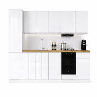 KÜCHENINSEL 360 cm - Aspen Aspen KA21-M360 - Weiß/Hochglanz - Weiß Hochglanz, Holz (540/212/58cm)