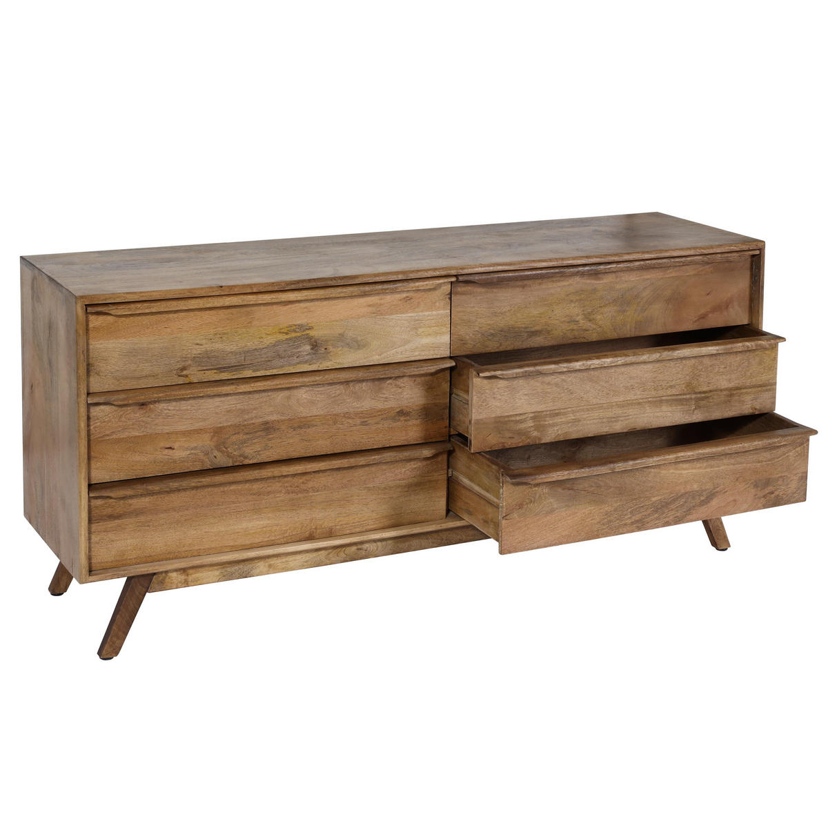 KOMMODE Braun - Braun, Holz (150/72/42cm) - MCW