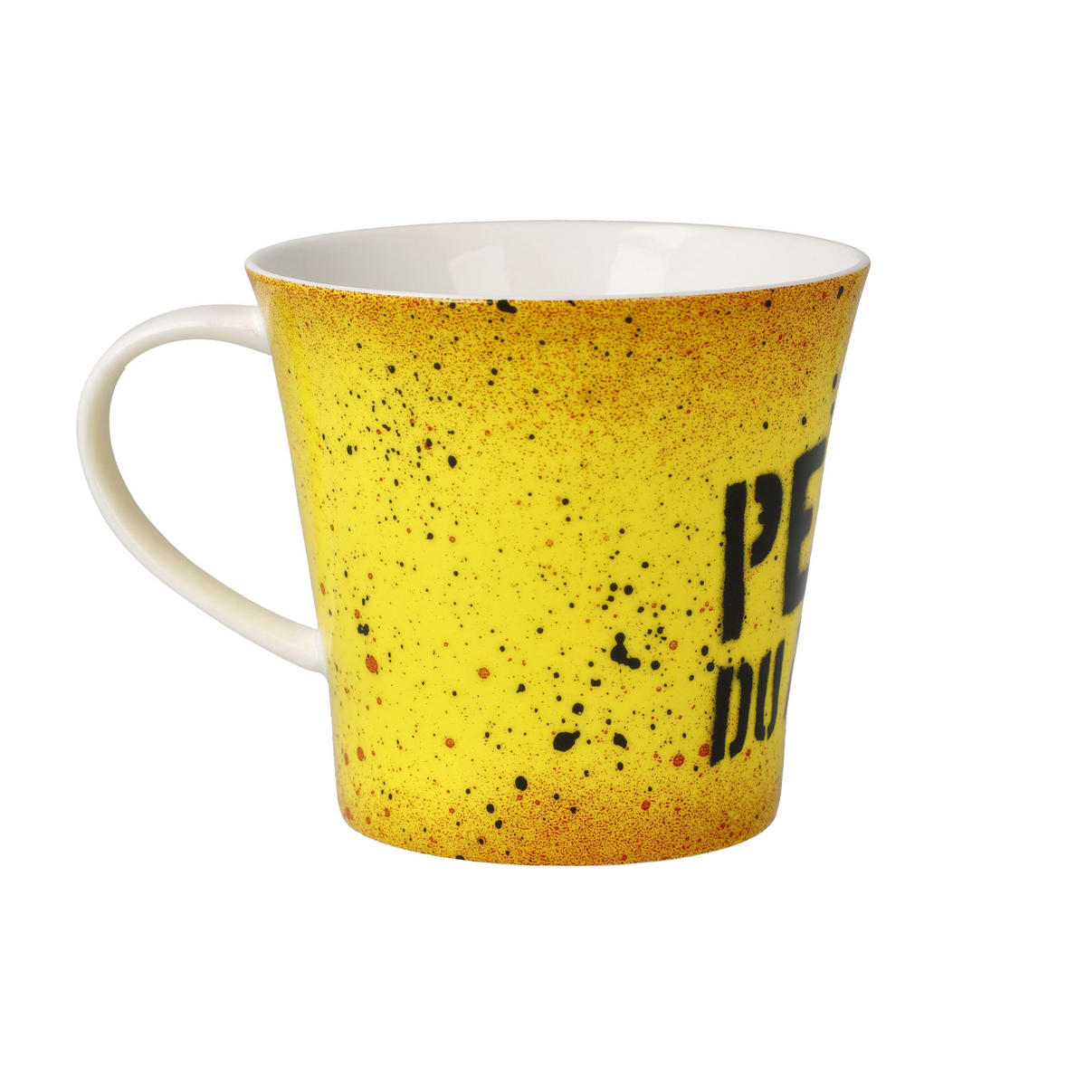 TEETASSE Frank Hummel - Peace du Arsch, Fine Bone China, Bunt, 350 ml - Multicolor, Keramik (0.35L) - Goebel