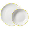 TAFELSERVICE Adela gelb 12er Set - Gelb, Keramik (1/1/1cm) - Ritzenhoff Breker