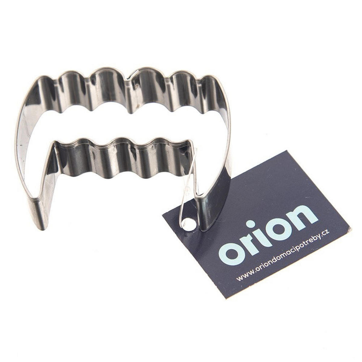 AUSSTECHFORM Vampirzähne 5,5 cm Silber - Silberfarben, Metall (4.5/1.5/5.5cm) - Orion 