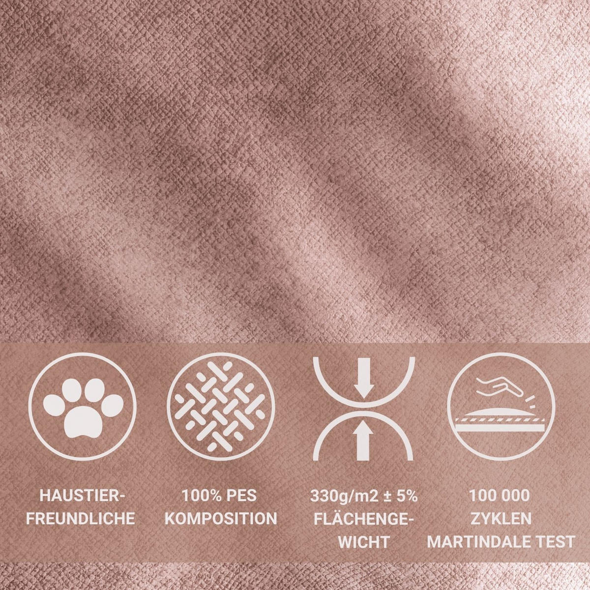 BOXBETT Royal Rosa 160/200 cm im Samtstoff - Pink/Schwarz, Holz/Holzwerkstoff (160/200cm) - Maison de Reve