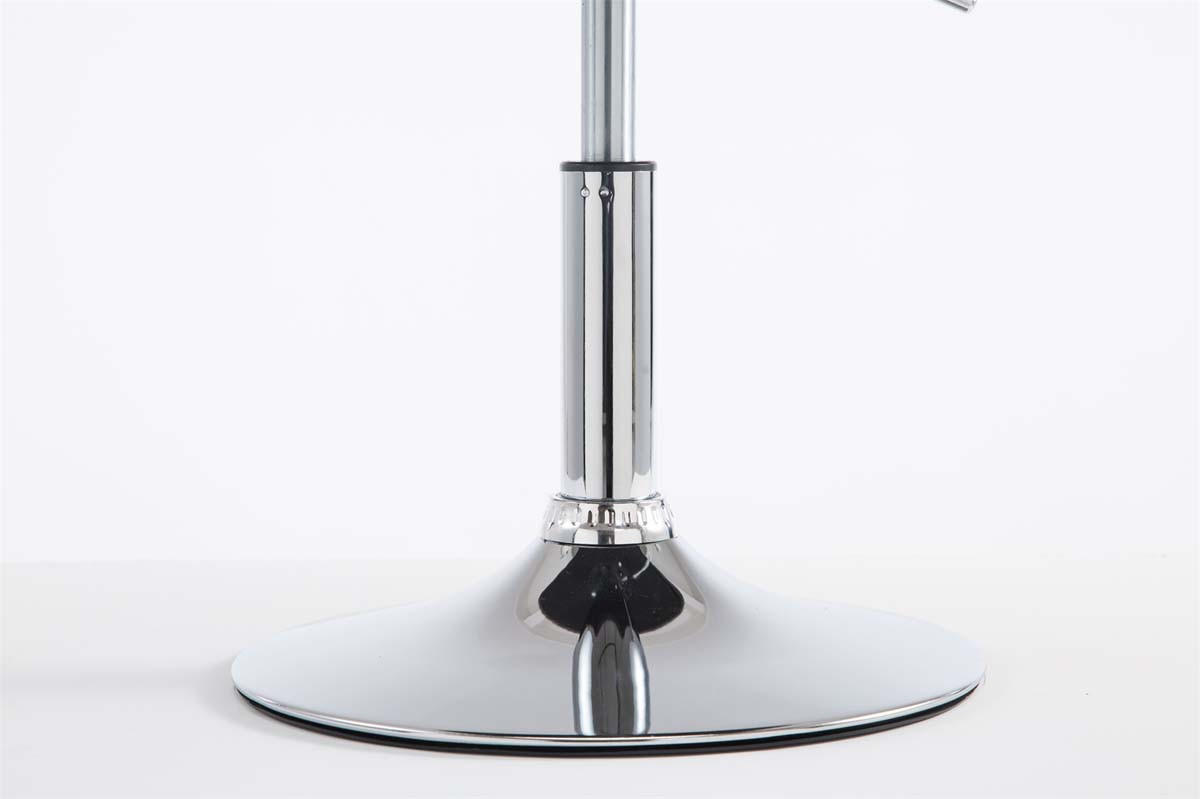 BARHOCKER 2er Set Bangko Stoff Dunkelgrau - Dunkelgrau, Textil/Metall (44/74/49cm) - DELUKE