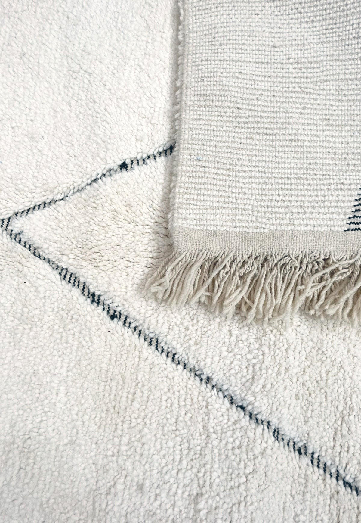 BERBERTEPPICH aus reiner Wolle beige - Beige, Naturmaterialien (150/250cm) - AFK Living