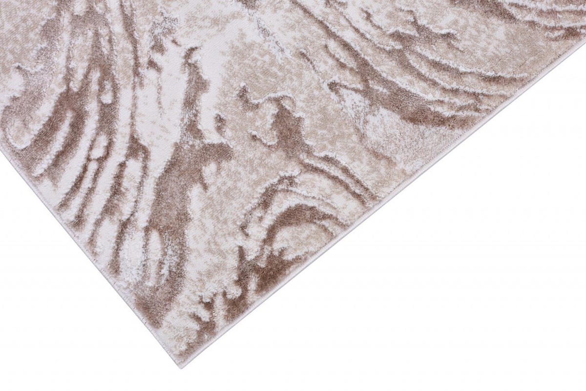KOBEREC béžový hnedý krémový - 80 x 150 cm - svetlohnedá/krémová, textil (80/150cm) - Mazovia
