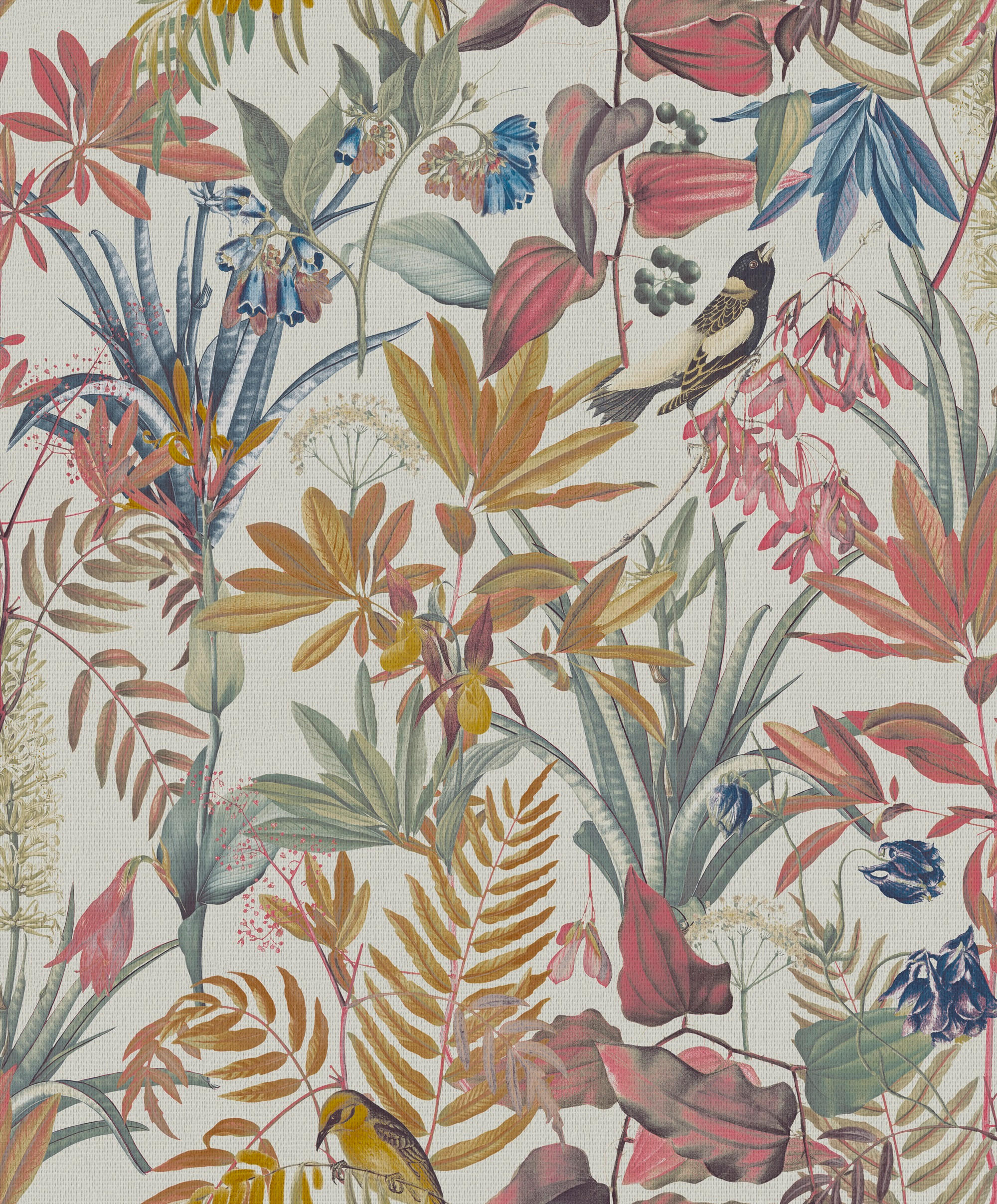 VLIESTAPETE Pippa Multicolour - Creme, Papier/Kunststoff (52/1000cm) - Sublime