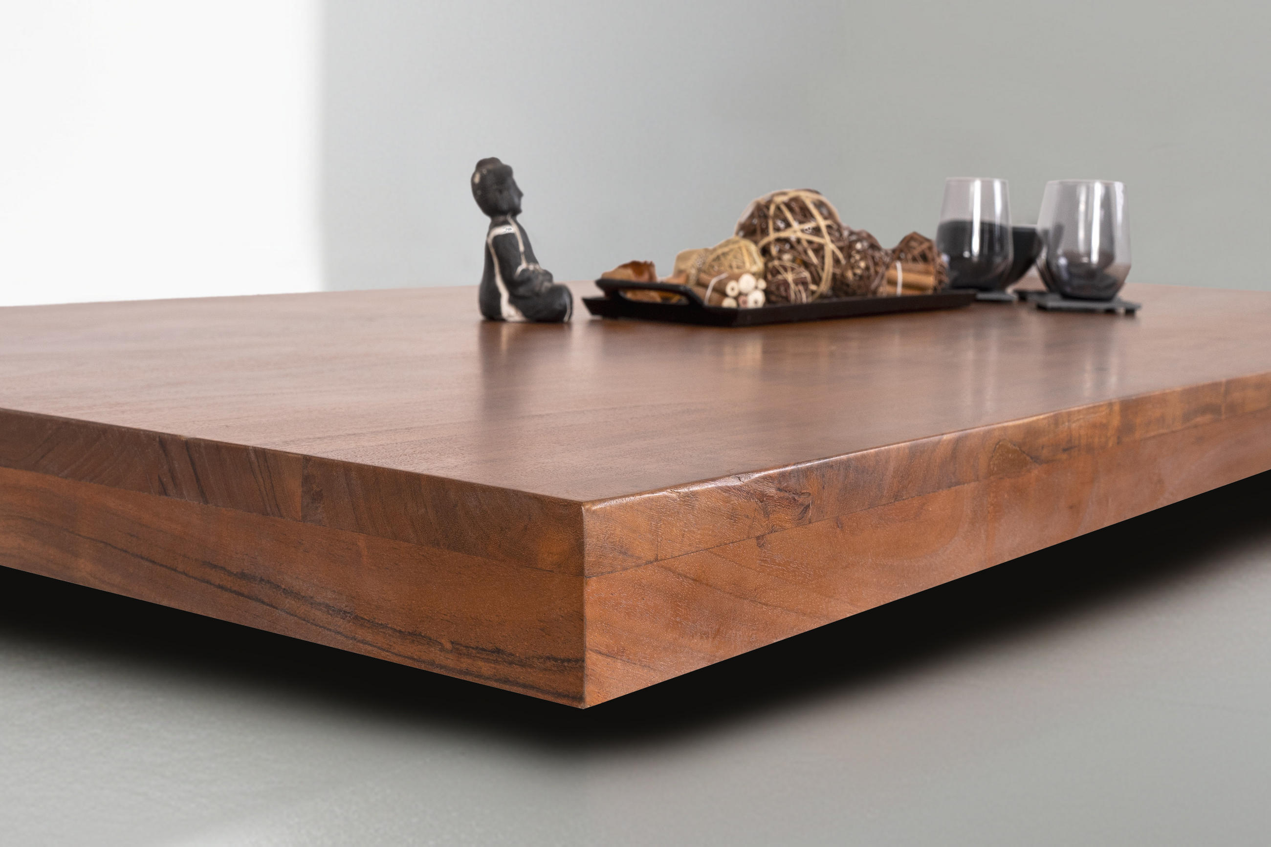 ESSTISCH RIO - Beige/Schwarz, Holz/Metall (100/220/77cm) - SAM