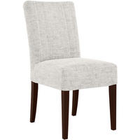 STUHL FREYA mit wengefarbenen Holzbeinen, Polsterstuhl, Beige - Wengefarben/Beige, Holz (47/94/42cm) - Beautysofa