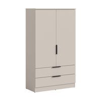 WÄSCHESCHRANK Alvas (B/H/T: ca. 80/140/37 cm) in Kaschmir/Kaschmir - Kaschmir, Holzwerkstoff (80/140/37cm)