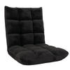 BODENSESSEL Schwarz - Schwarz, Textil (50/55/55cm) - MCW