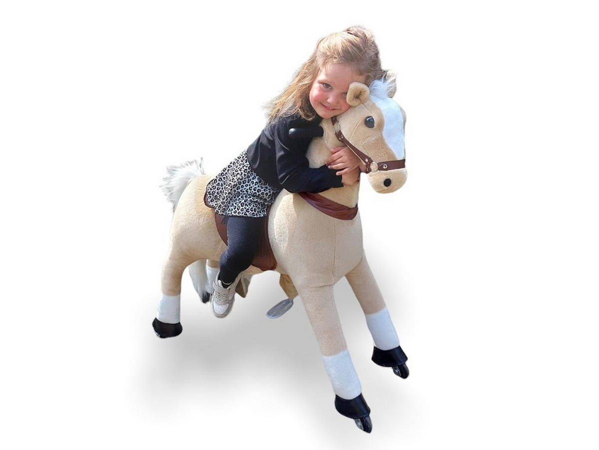 REITPFERD Layla beige Größe S - Beige, Kunststoff (72/29/83cm) - TPFLiving