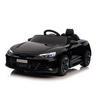 ELEKTROAUTO Audi RS E-Tron GT schwarz 6888, Fernbedienung, EVA-Räder, Mp3, USB - Schwarz, Kunststoff (103/58/41cm) - Moni