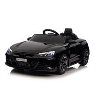 ELEKTROAUTO Audi RS E-Tron GT schwarz 6888, Fernbedienung, EVA-Räder, Mp3, USB - Schwarz, Kunststoff (103/58/41cm) - Moni