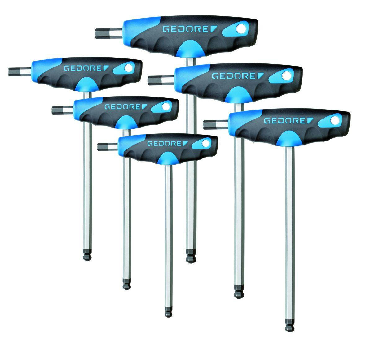 DT 2142-06 WINKELSCHRAUBENDREHER-SATZ 6-TEILIG - Multicolor, Kunststoff/Metall (16/29cm) - Gedore