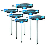 DT 2142-06 WINKELSCHRAUBENDREHER-SATZ 6-TEILIG - Multicolor, Kunststoff/Metall (16/29cm) - Gedore