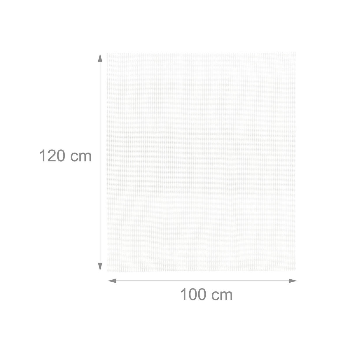 ANTIRUTSCHMATTE - Creme, Kunststoff (100/120cm) - Relaxdays