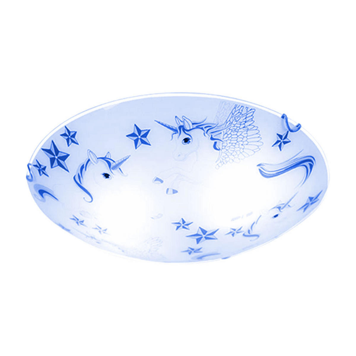 LED DECKENLEUCHTE Metall Rosa - Rosa, Glas (40/40/10cm) - Globo Lighting