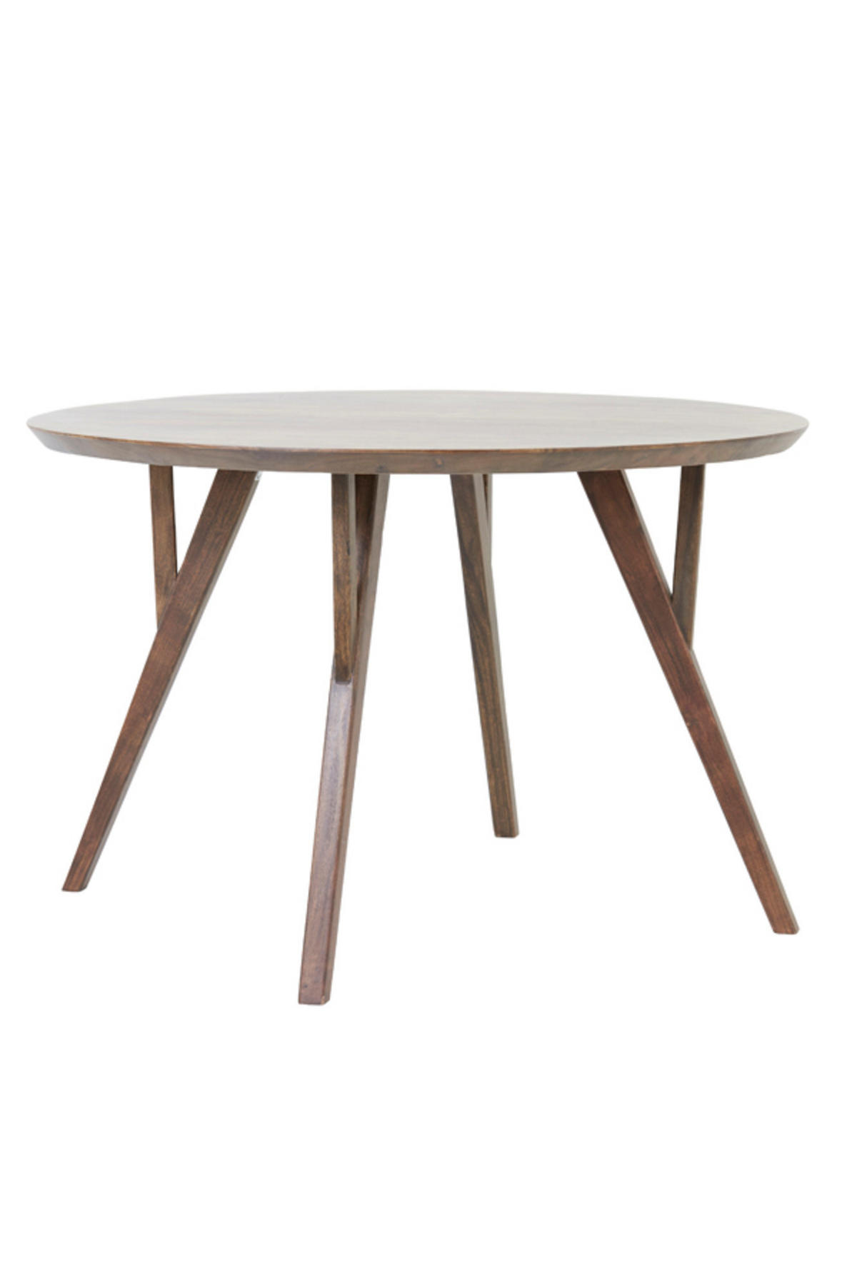 ESSTISCH Quenza Braun Ø140/76 cm - Dunkelbraun, Holz (140/140/76cm) - Light & Living