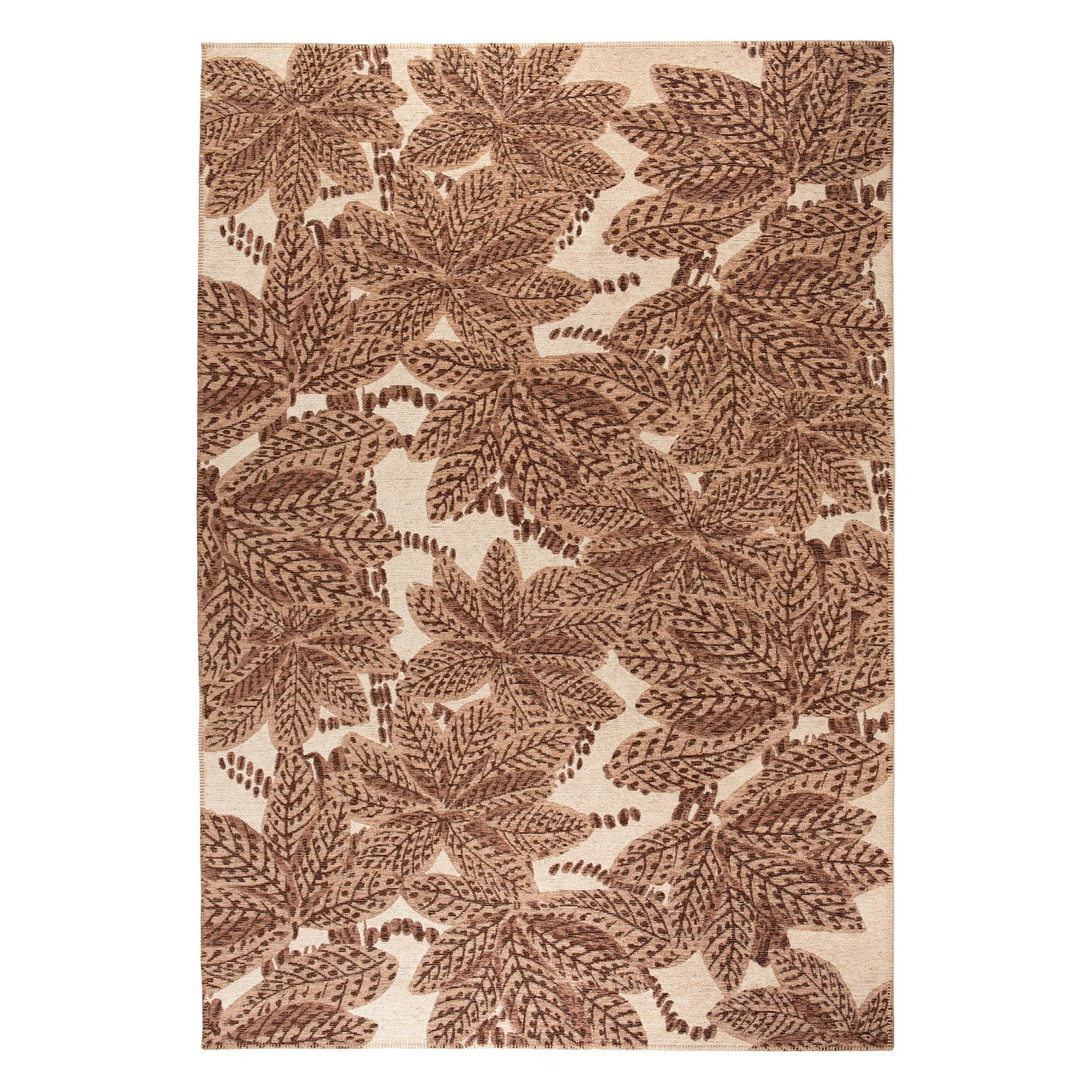 RECYCELTER OUTDOOR-TEPPICH Ariane rost 160 x 230 cm - Rot, Textil (160/230cm) - Vivaraise