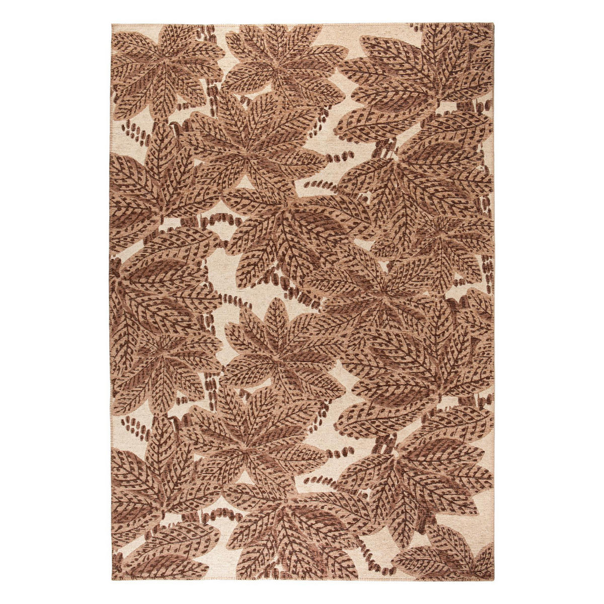 RECYCELTER OUTDOOR-TEPPICH Ariane rost 160 x 230 cm - Rot, Textil (160/230cm) - Vivaraise